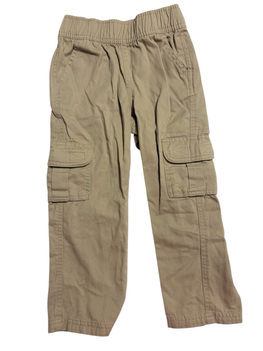Children’s Place Elastic-Waist Cargo Pants - Tan